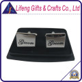 Groom Engraving Metal Cuff Links for Wedding Gifts